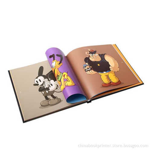 4C / 4C 250 GSM Chrome Paper English story Custom Childrens Book Printing
